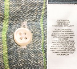 画像4: POLO Ralph Lauren Madras H/S B.D.Shirts  麻混 マドラス 半袖ボタンダウン