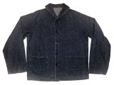 【Vintage/Used】US.NAVY Shawl Collar DENIM Jacket 1940'S 米海軍実物