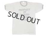 Deadstock 1980S FLORIDA PRISON Ringer Tee デッドストック アメリカ製　