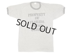 画像1: Deadstock 1980S FLORIDA PRISON Ringer Tee デッドストック アメリカ製　