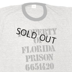 画像3: Deadstock 1980S FLORIDA PRISON Ringer Tee デッドストック アメリカ製　