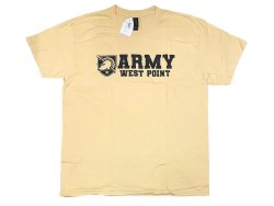 画像1: USMA(US MILITARY ACADEMY)/ARMY WEST POINT Tee GOLD GILDAN