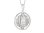 画像2: USNA (US NAVAL ACADEMY) Sterling Silver Round "USNA" Crest Necklace