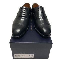 画像2: RALPH LAUREN DENVERII CAP-TOE BLACK CALF MADE IN ITALY 9E(27.5) 