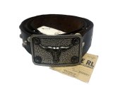 RRL STATZ VANCE BELT ダブルアールエル ヴァンス ベルト イタリア製 