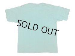 画像2: Deadstock 1990'S Champion® T1011 Tee Made in USA アメリカ製 青緑 L