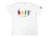 ENGINEERED GARMENTS® Pocket-Tee "LOVE&MUSIC" ラスタ カナダ製 白 M