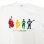 画像3: ENGINEERED GARMENTS® Pocket-Tee "LOVE&MUSIC" ラスタ カナダ製 白 M