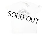 ENGINEERED GARMENTS® Pocket-Tee "LOVE&MUSIC" 白×黒 カナダ製 白 M