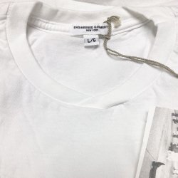 画像6: ENGINEERED GARMENTS® Pocket-Tee "OWL" 白×金 カナダ製 白 L