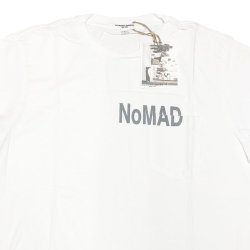 画像3: ENGINEERED GARMENTS® Pocket-Tee "No MAD" 白×銀 カナダ製 白 L