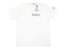 画像1: ENGINEERED GARMENTS® Pocket-Tee "No MAD" 白×銀 カナダ製 白 L