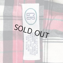 画像8: Deadstock 1990-2000'S GITMAN BROS PLAID B.D.Shirts Made in USA 紺赤白