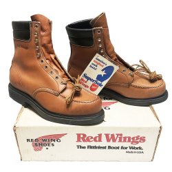 画像6: RED WING 404 1989'S NOS  Oro Russet 10E デッドストック レッドウイング 箱付　
