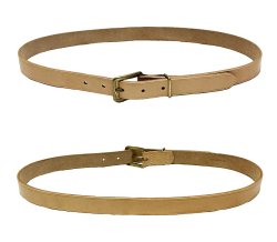 画像2: UN-SYMMETRY FRENCH ARMY BELT 2.3 アンシンメトリー ハーマンオーク