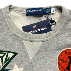 画像6: POLO SPORT Vintage Fleece  All Over 92 Patch レタード 両V スウェット