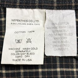 画像7: ENGINEERED GARMENTS® 19 Century BD Shirt USA製 Gingham 12