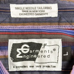 画像8: ENGINEERED GARMENTS® 19 Century BD Shirt USA製 Multi-Stripe 13