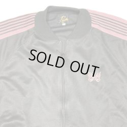 画像4: Deadstock 2010'S NEEDLES TRACK JACKET Poly Smooth Black×Pink