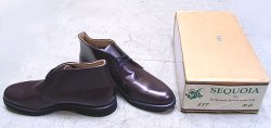 画像1: Deadstock 1980-90'S SEQUOIA 557 POSTMAN Chukka Boots 茶 箱付