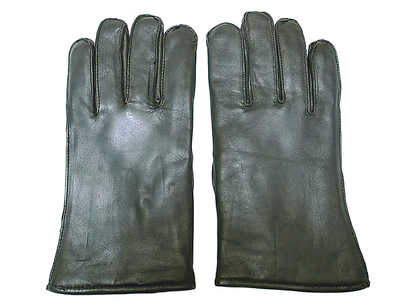 Deadstock 1980 S Us Military Leather Gloves Wool Lined 米軍 黒本革 手袋 Luby S （ルビーズ）