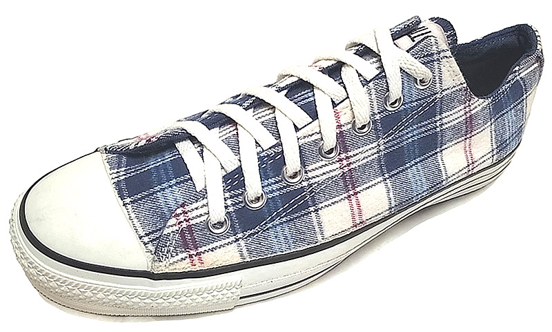 Deadstock 1990'S CONVERSE SHADOW PLAID OXコンバース オールスター アメリカ製 - Luby's （ルビーズ）