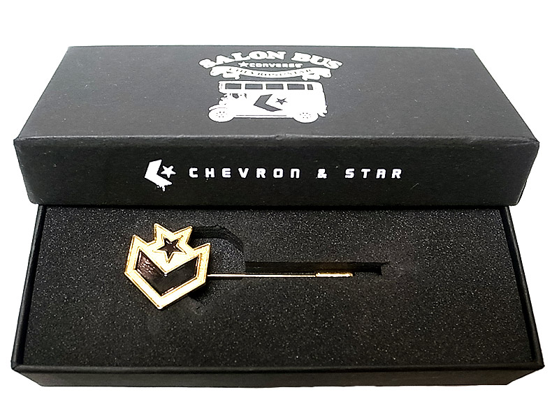 Deadstock 2007'S Converse Chevron & Star Pins シェブロン&スター ピン 箱付