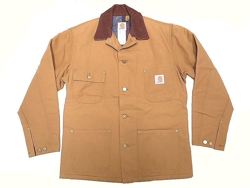 Deadstock 1990'S(Early) Carhartt Brown Duck Coverall JK カーハート アメリカ製