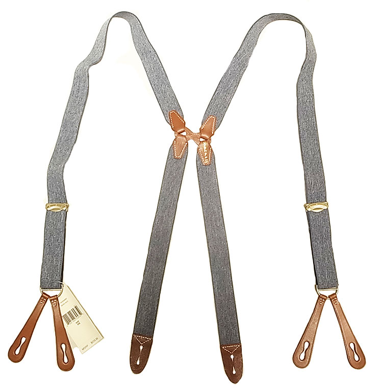 Double RL(RRL) ‎Suspenders #3 ダブルアールエル サスペンダー インディゴ染め - Luby's （ルビーズ）