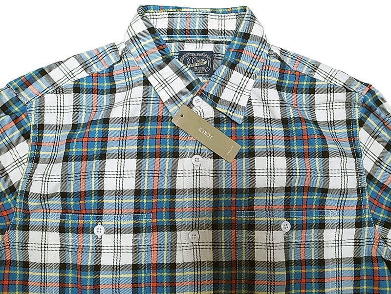 J.CREW Plaid Flannel Shirts IMU ジェイ・クルー フランネルシャツ Wash加工 - Luby's （ルビーズ）
