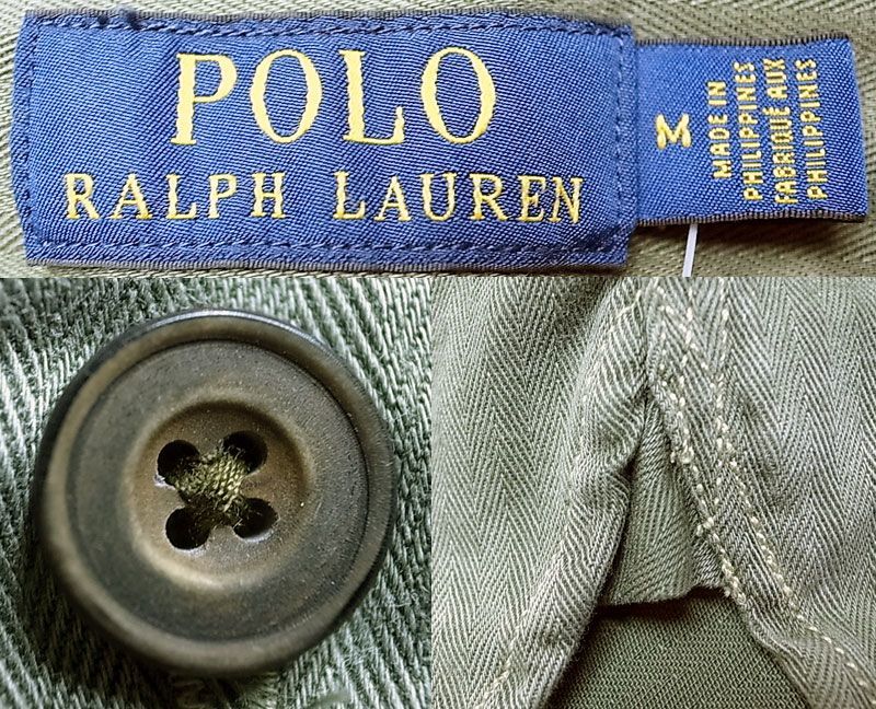 POLO Ralph Lauren HBT Work Shirts OG ポロ・ラルフ ヘリンボーンワークシャツ - Luby's （ルビーズ）
