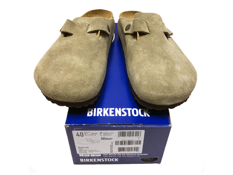 BIRKENSTOCK® Boston Taupe  ビルケンシュトック ボストン 新品 箱付