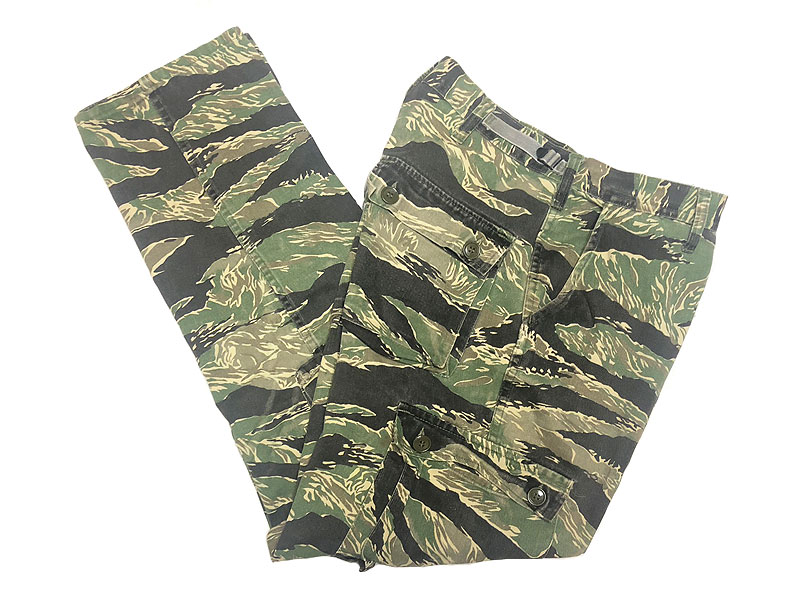 【Vintage/Used】1980'S US.Military COMBAT TROUSERS TIGER STRIPE