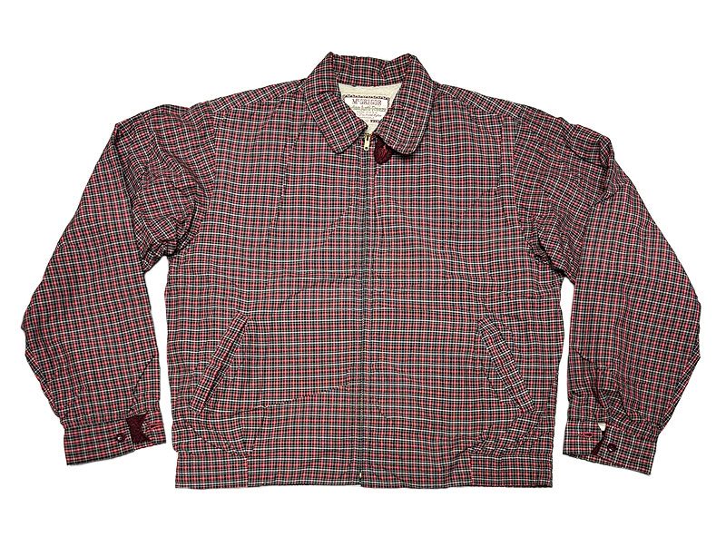 【Vintage/Used】1950'S McGREGOR Nylon Anti-Freeze Plaid Made in USA