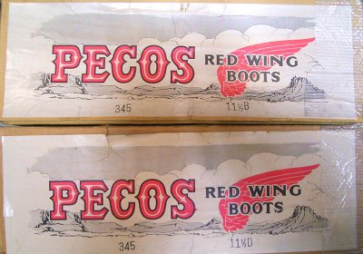 画像3: Deadstock 1978'S RED WING 345 Black Pecos Boots 9inch BIG SIZE 茶箱