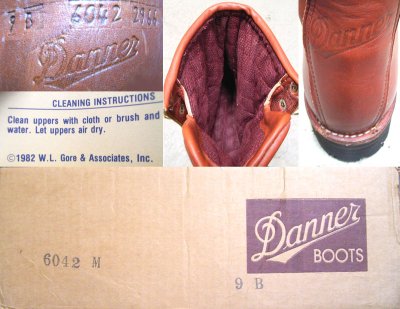 画像3: Deadstock 1980'S(Early) Danner 6042 Leather×Gore-Tex Boot Made in USA 箱付