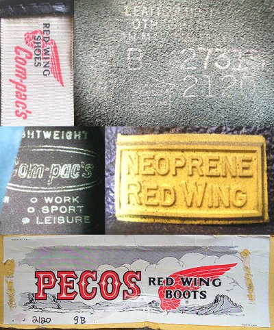 画像3: Deadstock 1969'S RED WING 2120 PECOS BOOT (Com-pac's) Made in USA茶箱　