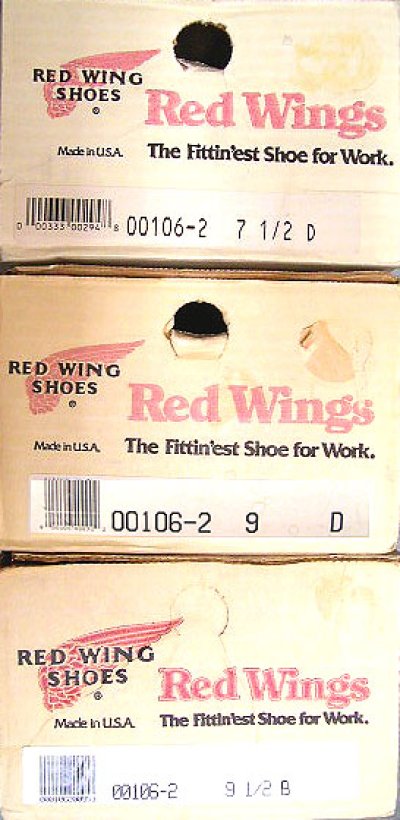 画像3: Deadstock 1989-92'S RED WING 106-2 USPS Postman Shoes  箱付 