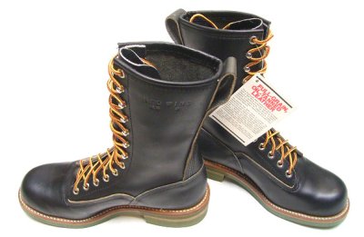 画像1: Deadstock 1989-99'S RED WING 919-1 LOGGER Boots Made in USA 箱付