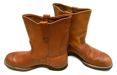 画像1: Deadstock 1973'S RED WING 966 STEEL TOE（USAS Z41.1-1)  茶箱  Stock#違い