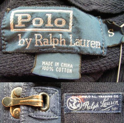 画像3: POLO by Ralph Lauren Shawl collar Hook Sweat Shirts USN ポロ・ラルフ