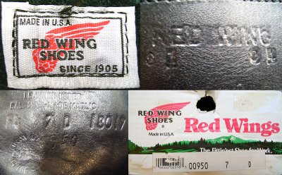 画像3: Deadstock 1994'S RED WING 950 6inch Black Made in USA レッドウイング 箱付　