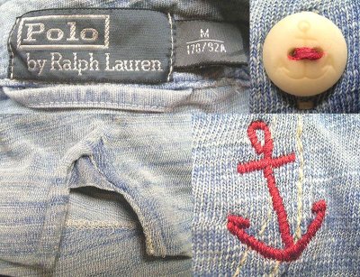 画像3: POLO by Ralph Lauren INDIGO P/O Shirts インディゴ プル・オーバーシャツ