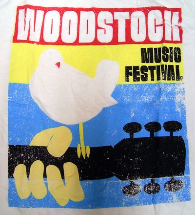 画像2: WOODSTOCK MUSIC FESTIVAL T-Shirts 【3Days of PEACE & MUSIC】