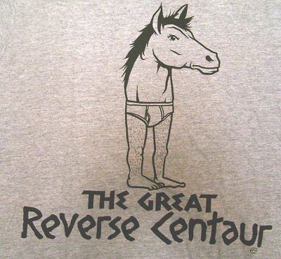 画像2: Goodie two sleeves  "The Great Reverse Centaur"Print T プリントＴシャツ