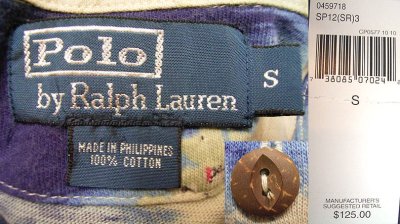 画像3: POLO by Ralph Lauren Jersy Polo shirts ポロ・ラルフ 和柄 ポロシャツ