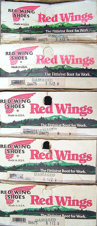画像3: Deadstock 1995'S RED WING 6675(Ballistic Nylon) Steel Toe  6インチ 箱付 FS