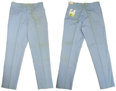 画像1: Deadstock 1960-70'S HIS Lot2137 Western Slim Fit Trouser ピケ素材 USA製