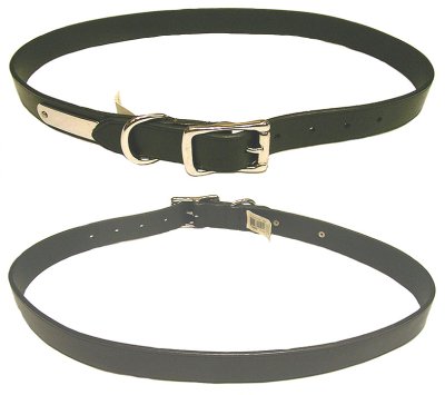 画像2: RALPH LAUREN Black Leather Belt ラルフ・ローレン 本革ベルト 黒 イギリス製