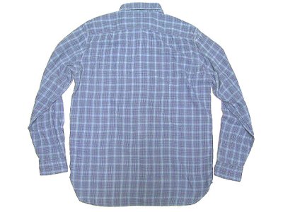 画像1: Double RL(RRL) Indigo Flannel Shirts  ダブルアールエル フランネル メタルボタン